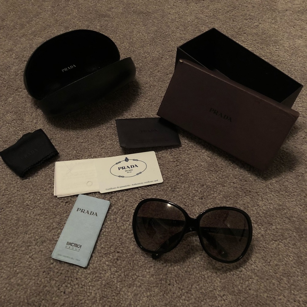 Authentic Oversized Prada Sunglasses